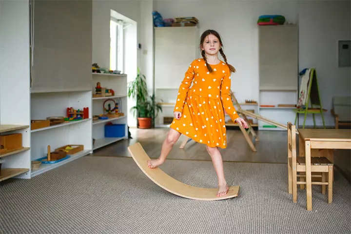 Board balancing activities for 5 year olds