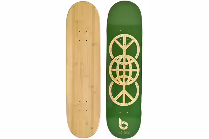 Bamboo Skateboards Graphic Skateboard Deck