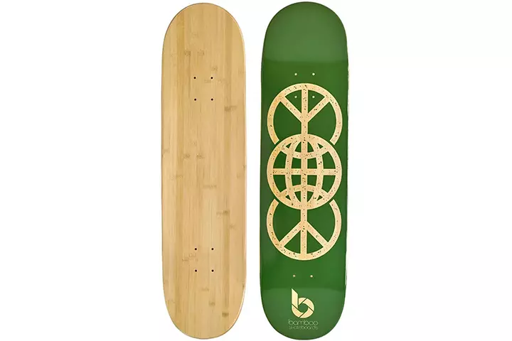 Bamboo Skateboards Graphic Skateboard Deck