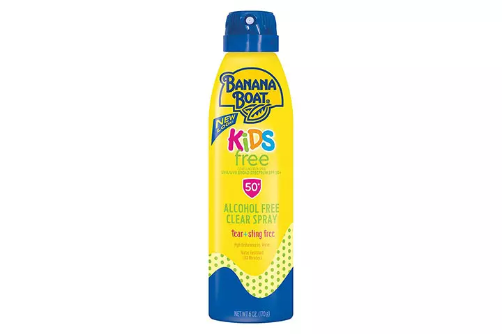  Banana Boat Ultramist Clear Kids Sunscreen