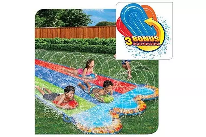 Banzai Triple Racer 16 Ft Water Slide