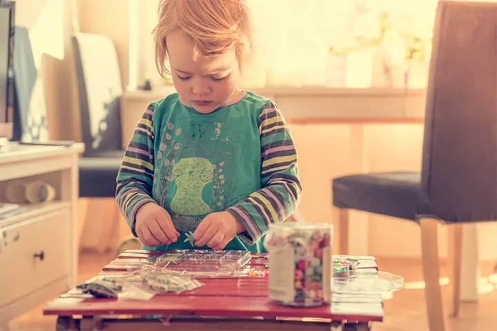 Beading and buttoning activities for 5 year olds