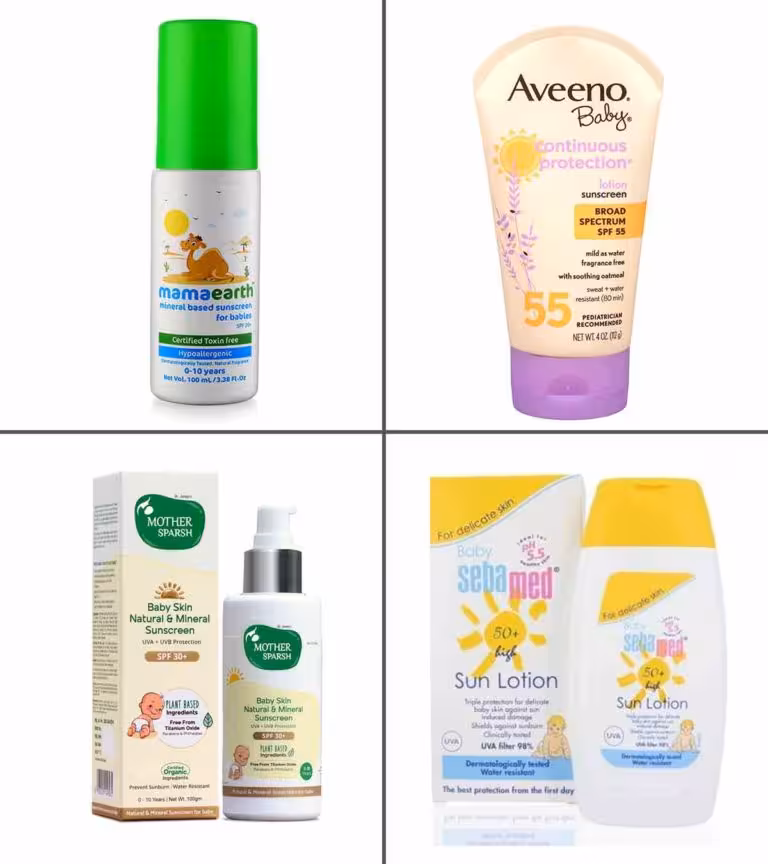 Best Baby Sunscreen Lotion To Buy In India