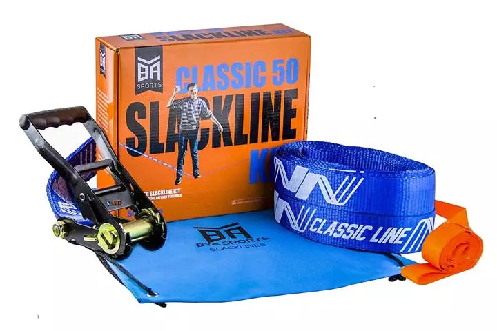 Bring Your Adventure (BYA) Sports Classic Slackline Set