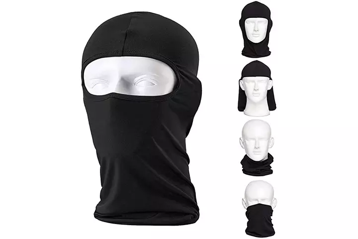 CAILEK Balaclava Ski Mask - Black