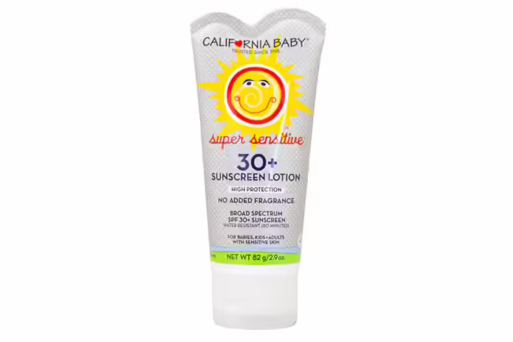  California Baby SPF 30 Fragrance Free Sunscreen