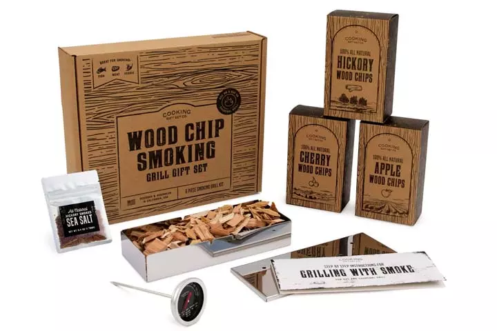 Cooking Gift Set BBQ Smoker Box Set