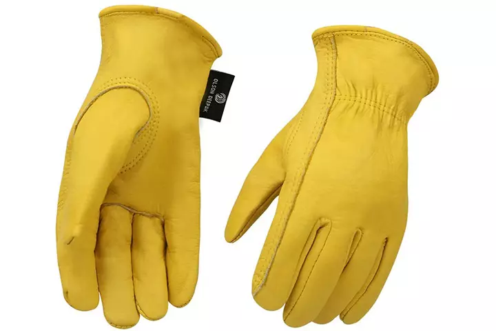 Cowhide Leather Shooting Gloves for industrial production