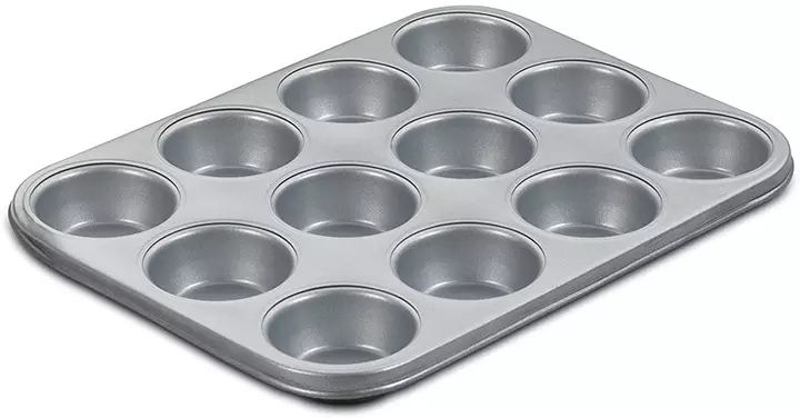 Cuisinart AMB-12MP Chef's Classic Nonstick Bakeware 12-Cup Muffin Pan