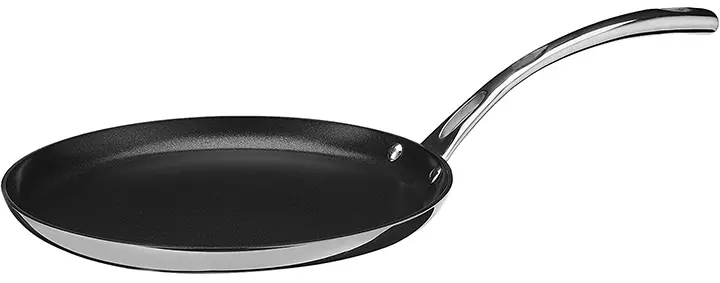 Cuisinart FCT23-24NS French Classic Tri-Ply Stainless 10-Inch Nonstick Crepe Pan