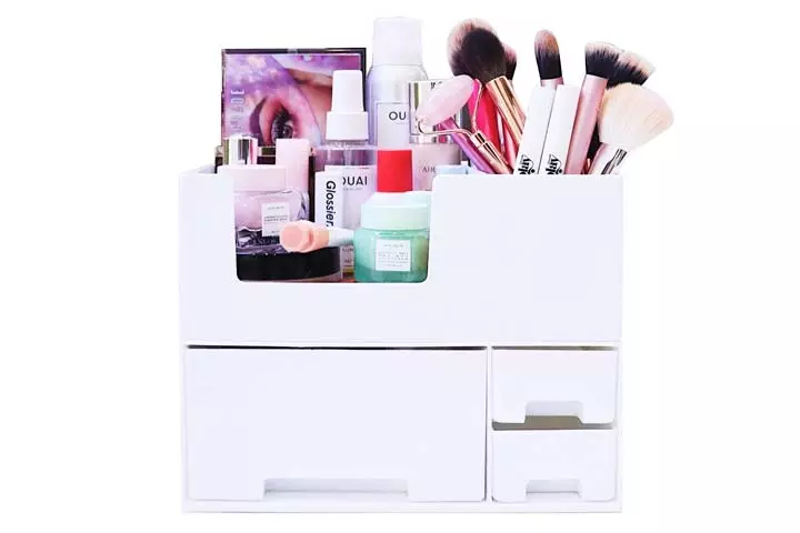 Elever Stackable Makeup Organizer