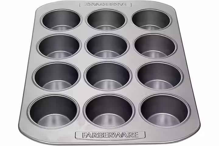 Farberware 52106 Nonstick Bakeware 12-Cup Muffin Tin