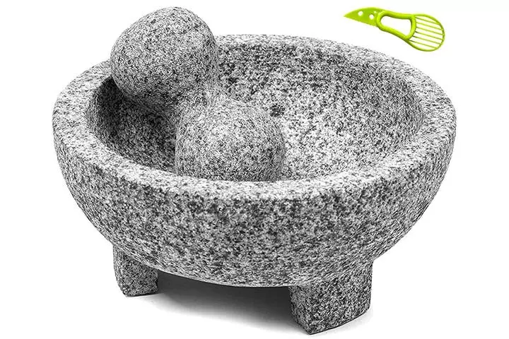 Granite Mortar and Pestle Set