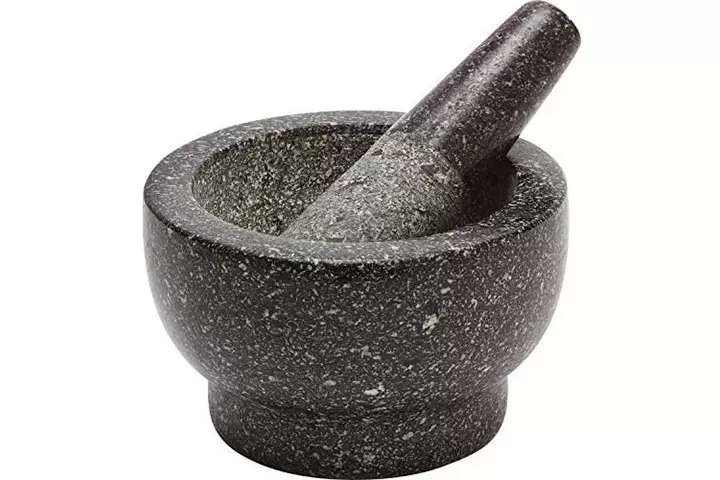 Health Smart Granite Mortar and Pestle