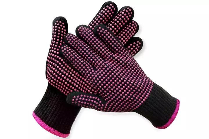 Heat Resistant Hair Styling Gloves by AFT90