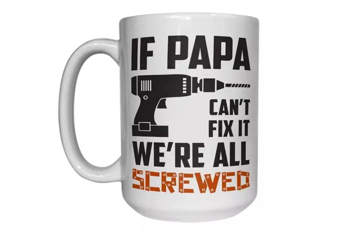 If Papa Can’t Fix it Mug