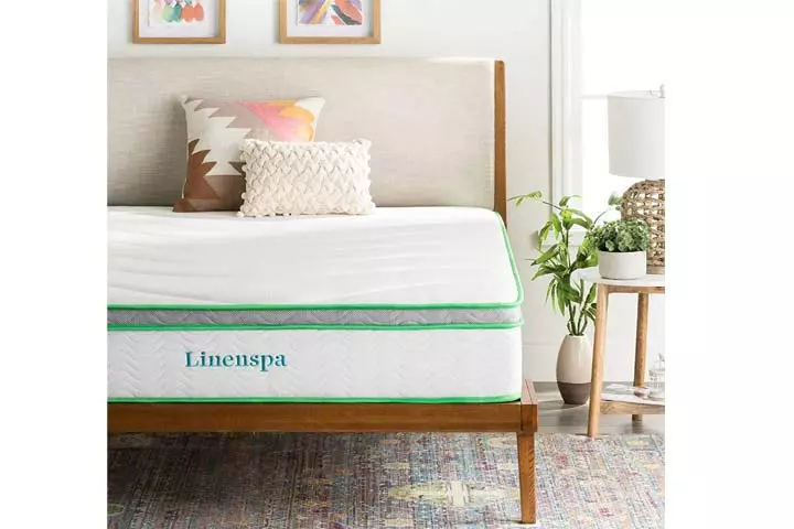 LINENSPA 10 Inch Latex Hybrid Mattress