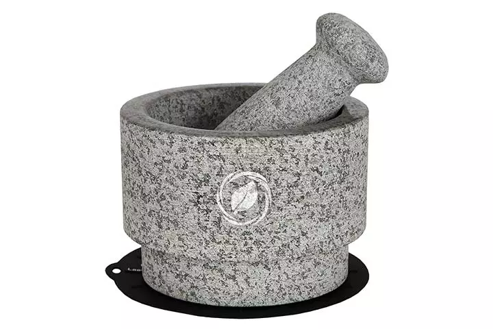 Laevo Reversible Granite Mortar And Pestle Set