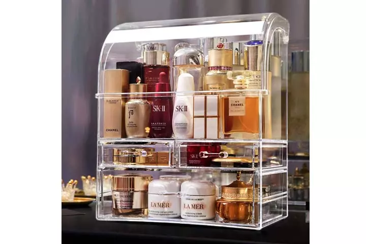 MOOCHI Professional Large Cosmetic Makeup Organizer