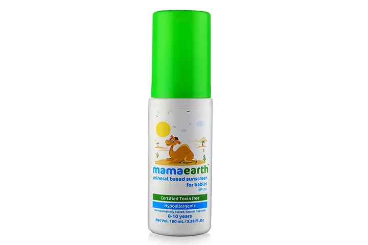 MamaArtha Mineral Based Sunscreen Baby Lotion