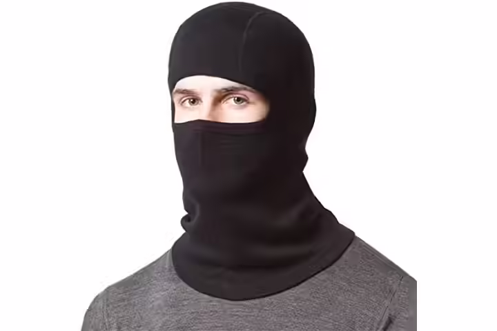 Minus33 Merino Wool 720 Midweight Balaclava - Black