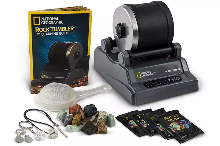 National Geographic Hobby Rock Tumbler Kit