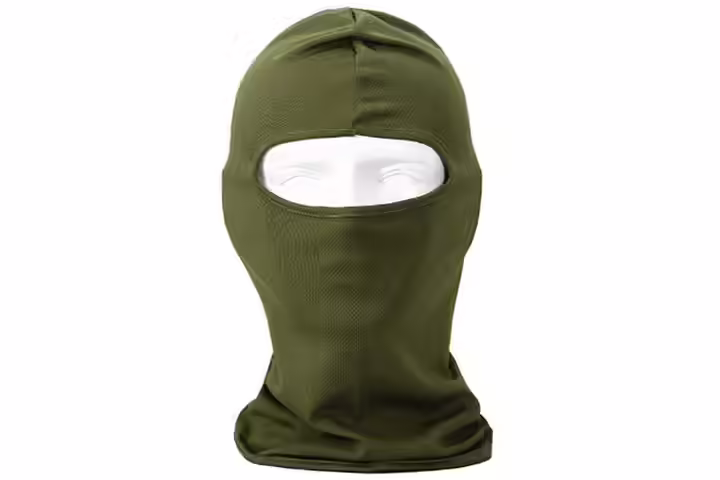 NewNow Candy Color Ultra Thin Ski Face Mask - Army Green