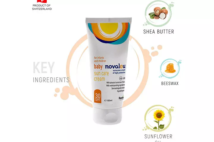  Novelu Infants and Baby Mineral Based Sunscreen