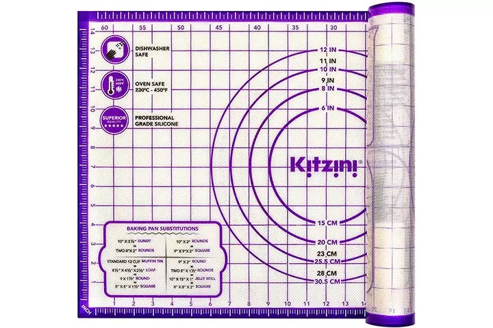 Pastry Mat Silicone by Kitzini