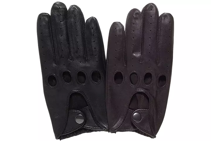 Pratt and Hart Traditional Leather Driving Gloves