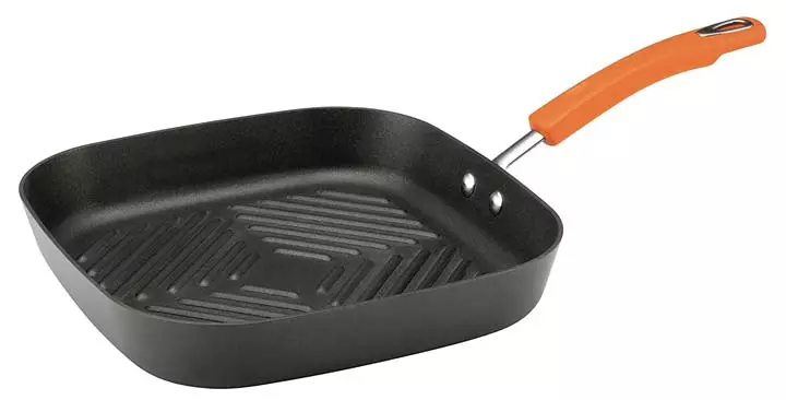 Rachael Ray Brights Hard Anodized Nonstick Square Griddle PanGrill