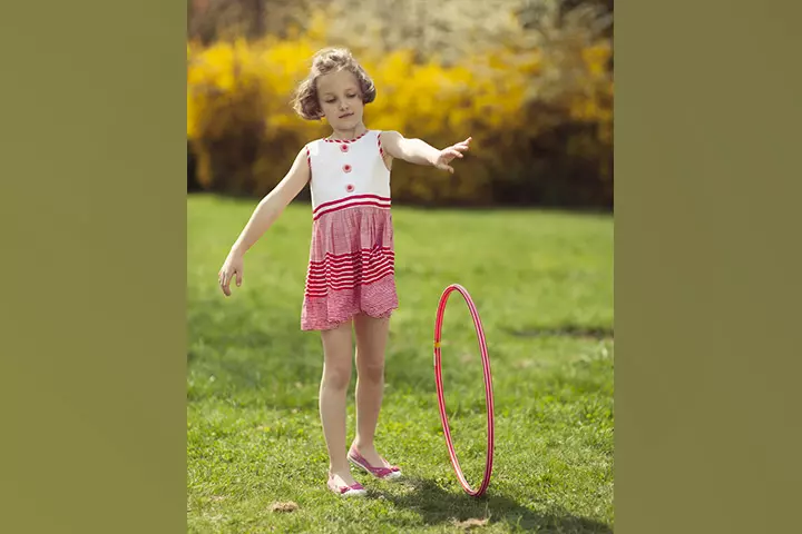 Roll The Hula Hoop Activity For 5 Year Olds