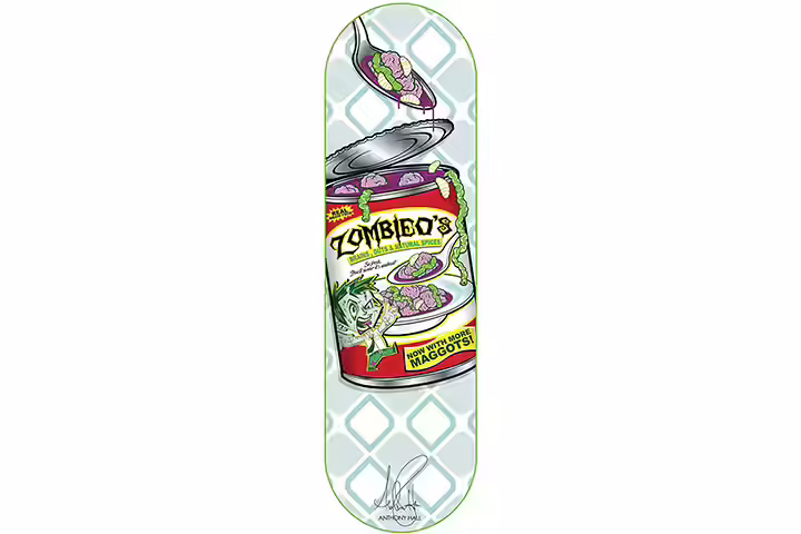 RudeBoyz 28 Inch Wooden Graphic Printed Display Skateboard Deck