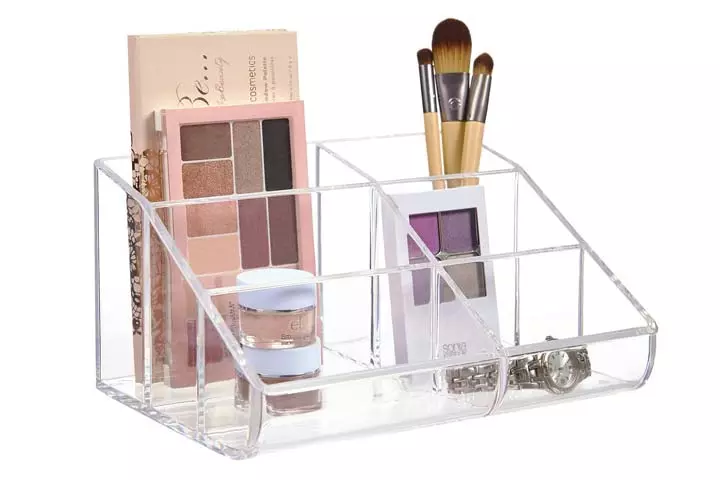 STORi Clear Vanity Makeup Organizer