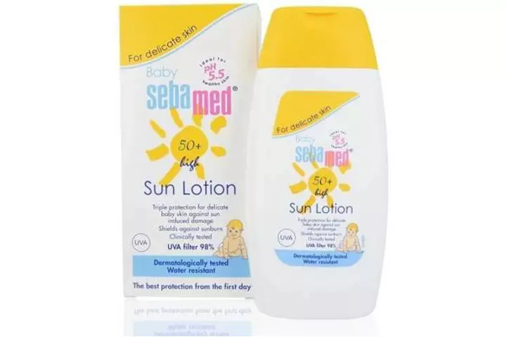  Sebamed Baby Sun Lotion