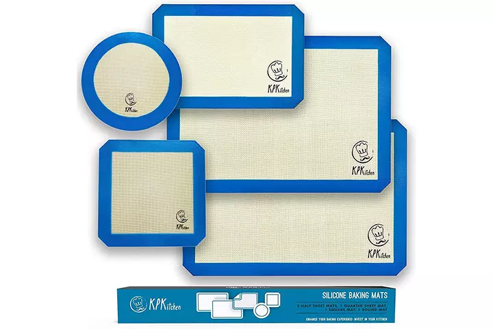 Silicone Baking Mats Set by KPKitchen