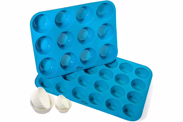 Silicone Muffin & Cupcake Baking Pan Set
