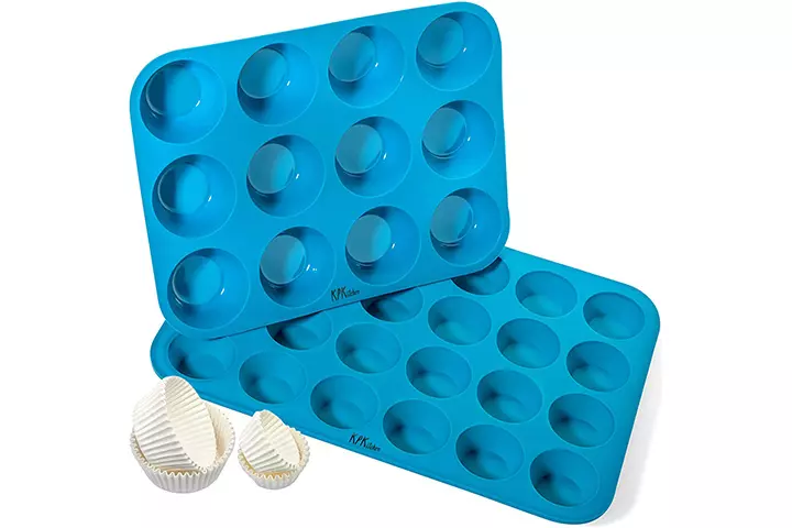 Silicone Muffin & Cupcake Baking Pan Set