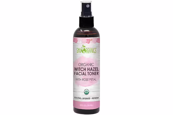 Sky Organics Organic Witch Hazel Facial Toner