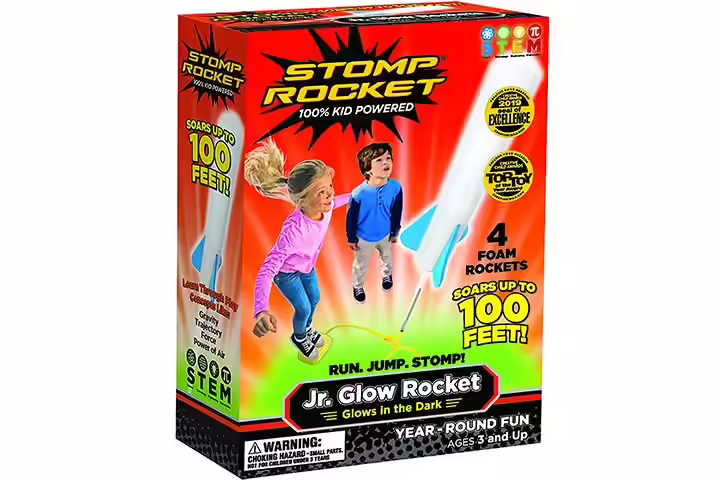 Stomp Rocket Jr Glow Rocket