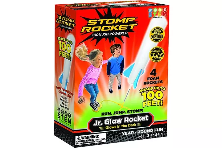 Stomp Rocket Jr Glow Rocket