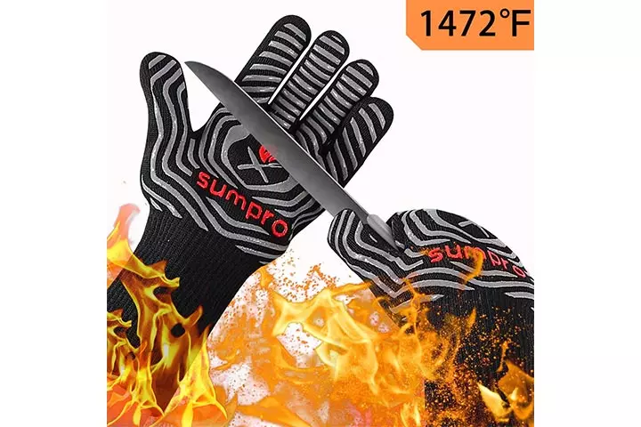 Sumpro Hot BBQ Gloves