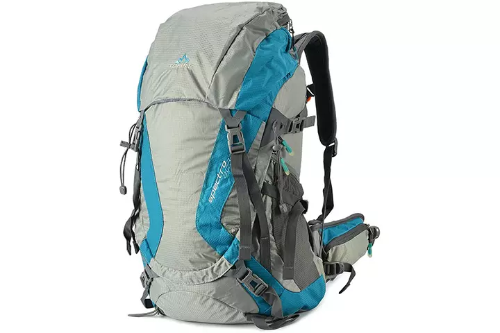 Tofine External Frame Backpack with Rain Cover