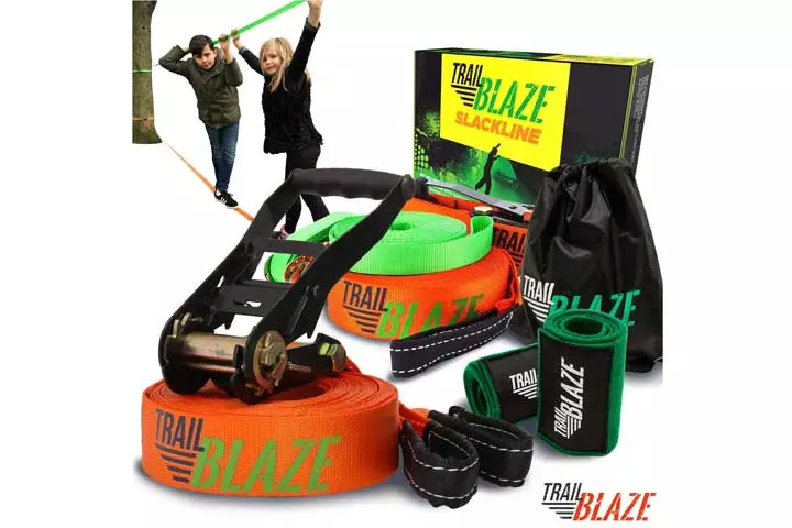 Trailblaze Complete Slackline Kit with Training Line