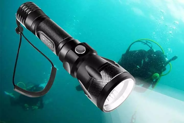 Turn Raise Scuba Diving Light-1