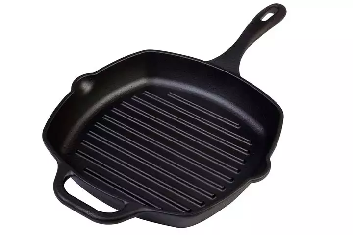 Victoria Cast Iron Grill Pan