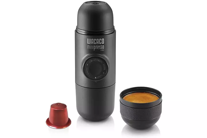 Wacaco Minipresso NR, Portable Espresso Machine