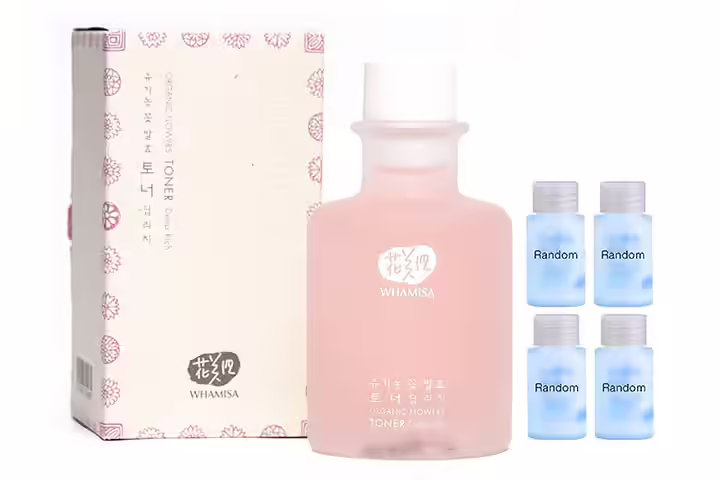 Whamisa Organic Flowers Toner For Face And Body