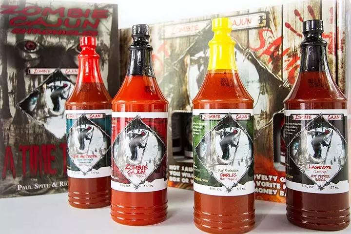 Zombie Cajun Hot Sauce Gift Set