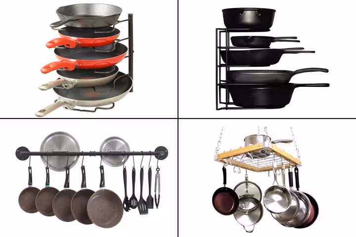 13 Best Pot Rack Organizers To Buy In 2020-1